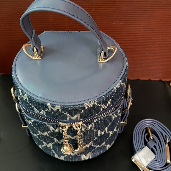 M Denim Crossbody bag BLUE - Picture 2 of 8